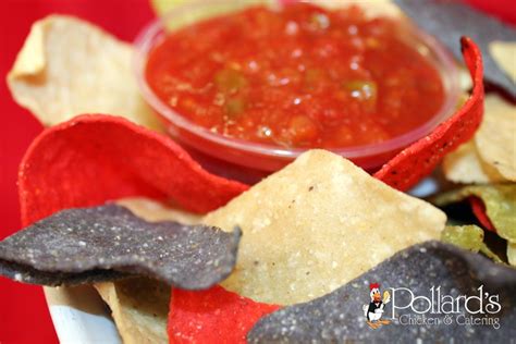 Homemade Tortilla Chips and Salsa – Pollard's Chicken