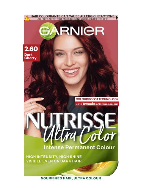 Garnier Nutrisse Ultra Color Permanent Hair Dye Dark Cherry 26