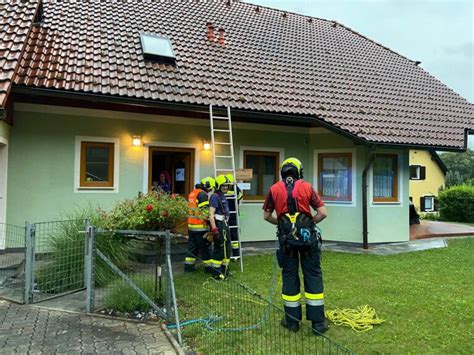 Mehrere Unwettereins Tze Im Ortsgebiet Freiwillige Feuerwehr