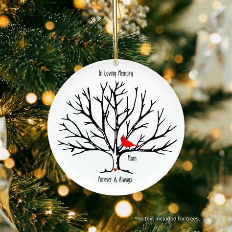 Cardinal Ornament Svg Cardinal Memorial Ornament Cardinal Christmas