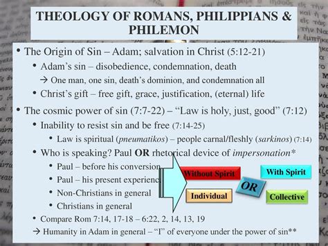 The 5511 New Testament Theology Ppt Download