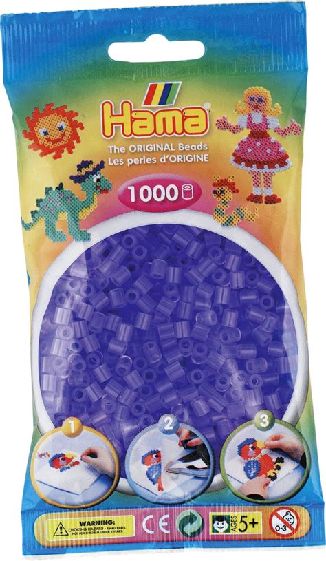 Hama Perler Stk Transparent Lilla Midi Undermyroof Dk