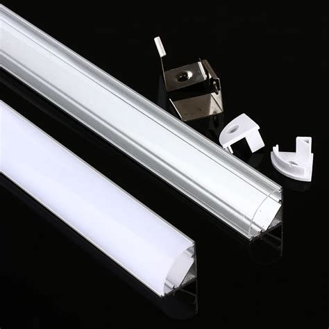 Aliexpress Buy Led Aluminium Profile 1m 16mm Corner Under Cabinet