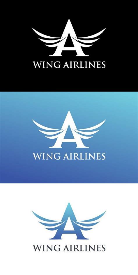 Wing Airlines Logo Airline Logo Airlines Airlines Branding