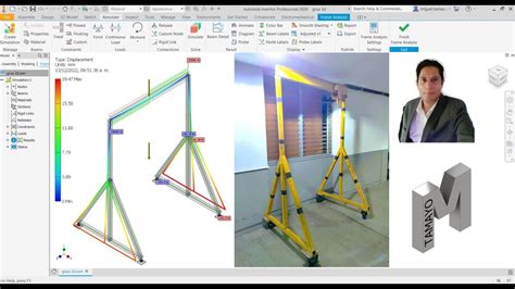 An Lisis Estructural Gr A Viajera Tutorial Inventor Modelado Y