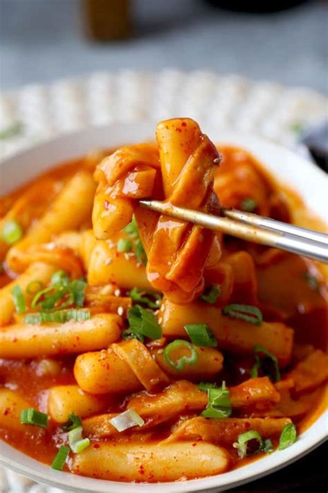 Tteokbokki Spicy Korean Rice Cakes Artofit