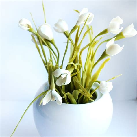 Artificial Snowdrop Arrangement - Handmade With Love | Oriflowers