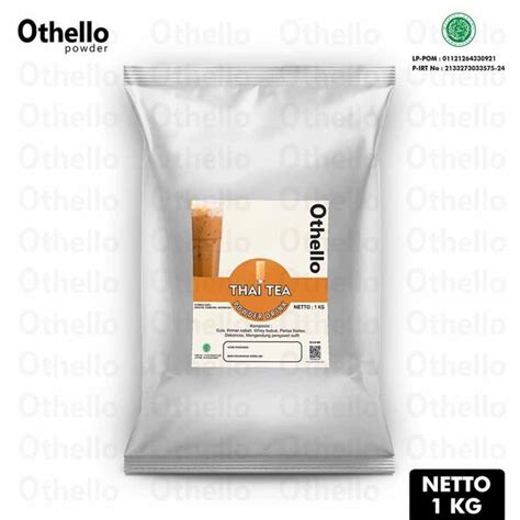 Jual Bubuk Minuman Thai Tea 1 Kg Othello Powder Drink Thai Tea Di