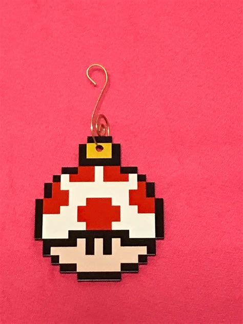 Mario Christmas Ornaments Nintendo Inspired | Etsy