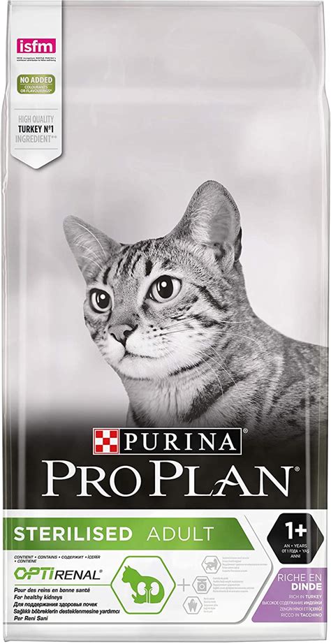 Croquette Purina Proplan Pour Chat Sterilised OptiRenal Dinde 10Kg