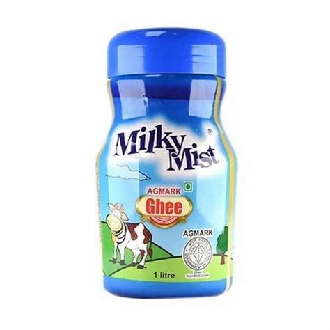 Yellow Milky Mist Ghee Quantity Per Pack Ltr Box Packaging Type