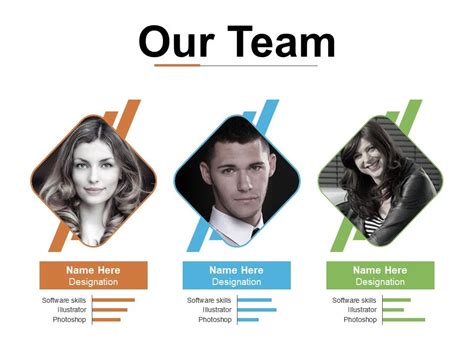 Our Team Ppt Infographic Template Presentation Powerpoint Templates