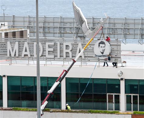 Cristiano Ronaldo Airport Look Around Madeira Facility Named After