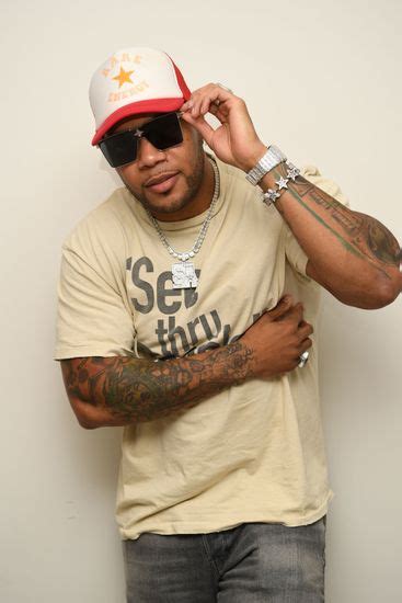 Flo Rida Poses Portrait During Hits Editorial Stock Photo Stock Image