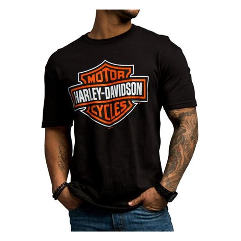 Harley Davidson Harley Davidson Mens Significant Bar And Shield Short Sleeve T Shirt 5503 8842