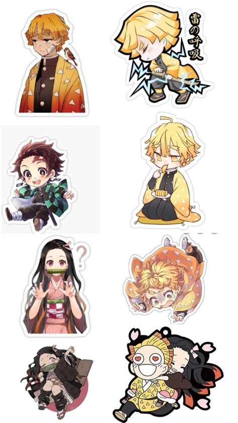 Demon Slayer Anime Stickers Anime Printables Kawaii Stickers | Images and Photos finder