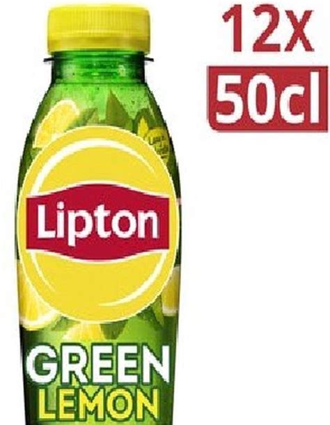 Lipton Ice Tea Green Lemon X Liter Bol