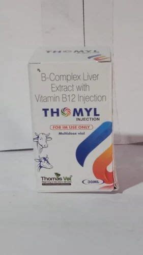 B Complex Liver Extract With Vitamin B12 Injection Packaging Size 30