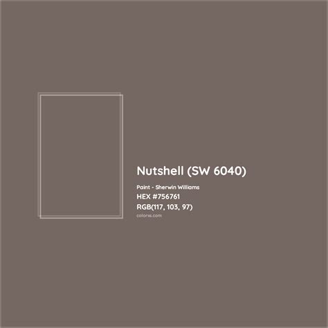 Nutshell SW 6040 Complementary Or Opposite Color Name And Code