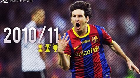 Lionel Messi 201011 Stats