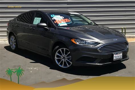 Certified Pre Owned Ford Fusion Se Fwd D Sedan