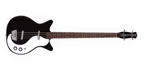 Danelectro 59dc Long Scale Bass Guitar Black Long And Mcquade