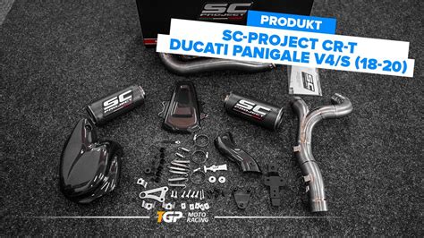 Sc Project Halbkomplette Anlage Cr T D A T C Ducati Panigale V S