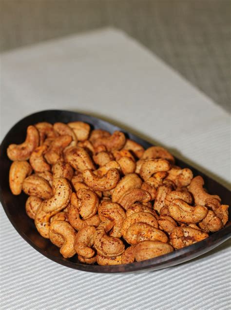 Spicy Roasted Cashews Recipe