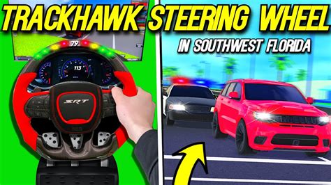 Driving A Trackhawk With A Steering Wheel In Southwest Florida Youtube