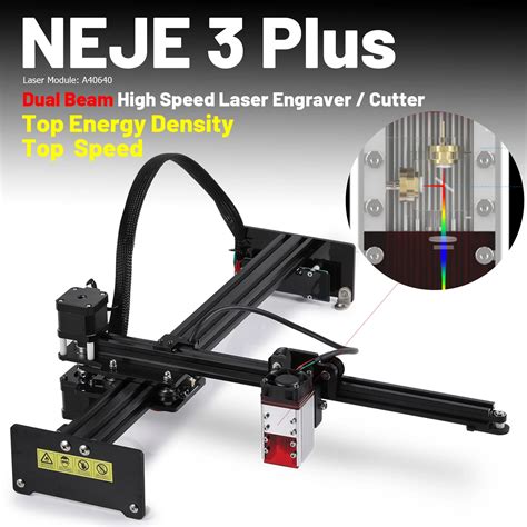 Neje Plus A W Engraving Machine Laser Cutter Cnc Laser Printer