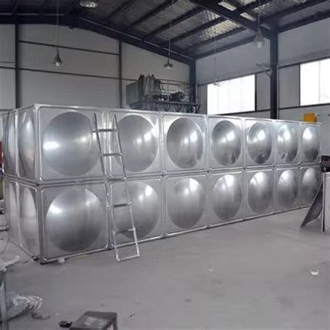 Hot Pressed Steel Sectional Water Tank Drinking Water Storage Large Metal Water Tank
