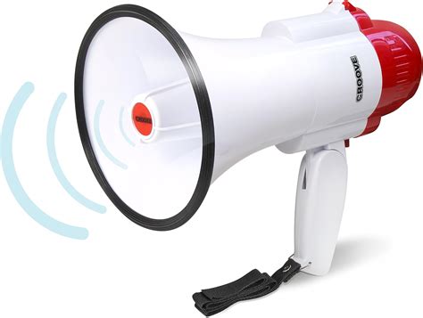 Renewed Watt Powerful And Lightweight Megaphone Bullhorn With Siren