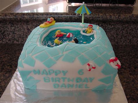 Claudia S Cakes Swimming Pool Cake