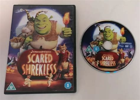 Dvd Shrek Scared Shrekless Animation Childrens Pal Region 2 Uk