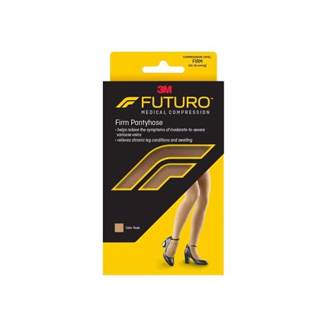 FUTURO Restoring Pantyhose Brief Cut Panty Firm Large Nude Pair Valpacks