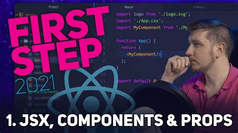 React Course Jsx Components And Props Youtube