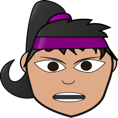 Female Brawler Free Svg