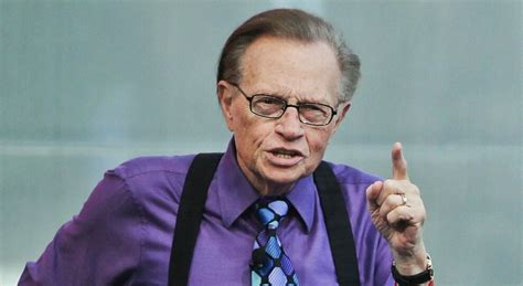 Larry King Positivo Al Covid Lo Storico Conduttore Americano