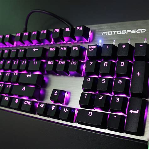 Motospeed Ck Rgb Mechanical Programmable Gaming Keyboard