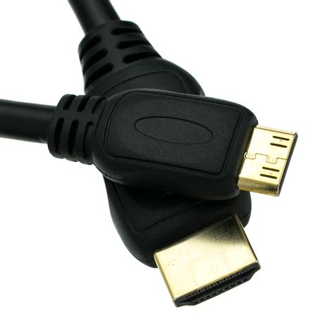 3ft Mini HDMI Cable, High Speed with Ethernet, Mini to HDMI