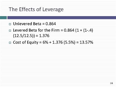 Corporate Finance Review For First Quiz Aswath Damodaran