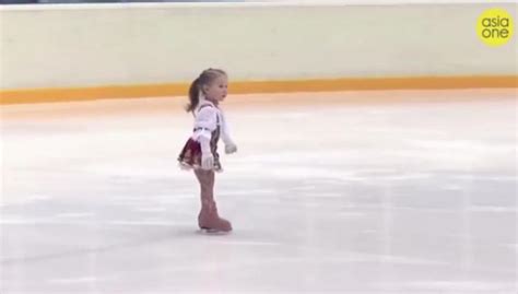 This Russian toddler's ice skating skills will blow your mind