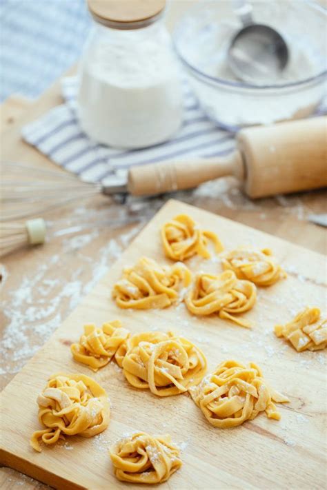 Pastas Caseras Receta Básica De Tagliatelle O Tallarín Ancho Diario