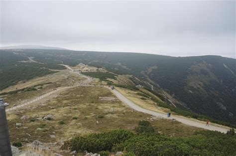 Riesengebirge Von Pec Pod Snezkou Zur Schneekoppe Wanderung