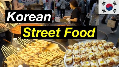 ULTIMATE Korean STREET FOOD Tour Myeongdong In Seoul South Korea