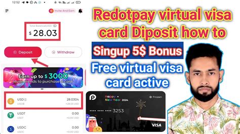 Redot Pay Visa Card Withdrawal How To Bonus New Singup