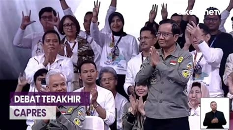 Debat Pamungkas Pilpres Jadwal Tema Hingga Deretan Daftar