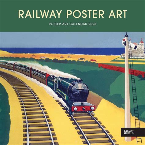 National Railway Museum, Railway Poster Art Calendar 2025