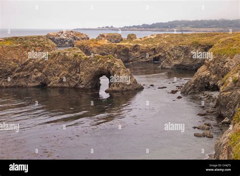 Mendocino California Usa Rock Formations On The Pacific Coast