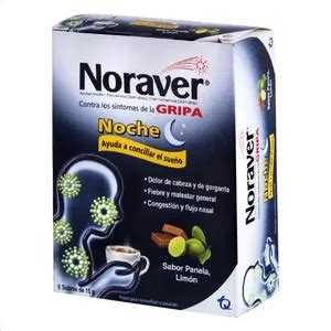 Noraver Noche Caja X 6 Sobres Comercializadora JEICAR